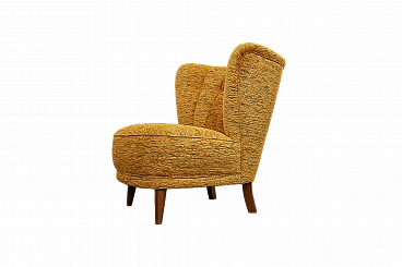 Club armchair by Carl-Johan Boman for Oy Boman AB, 1940s