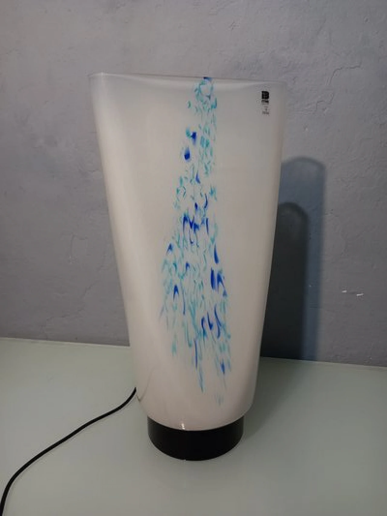 Table lamp in glass by Giulio Rosati for Itre Murano, 1960s 2