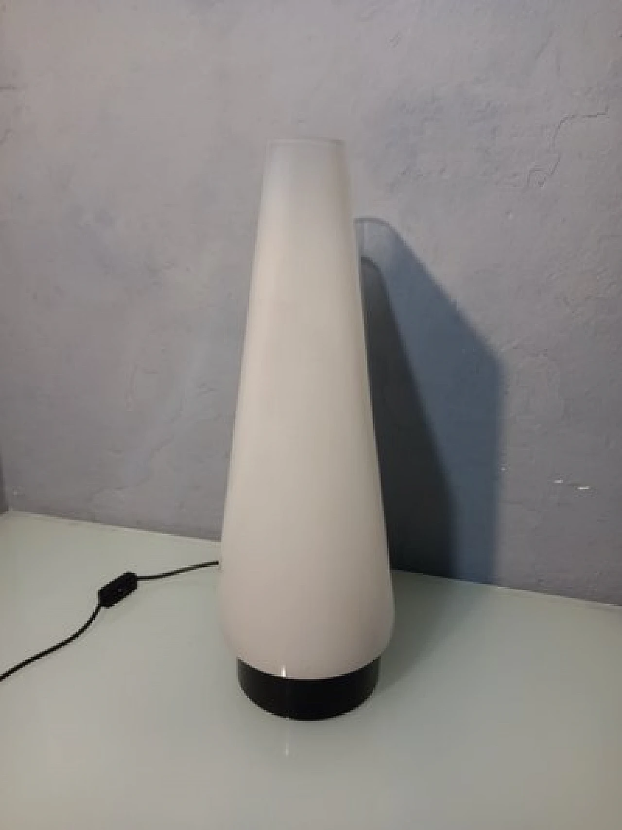 Table lamp in glass by Giulio Rosati for Itre Murano, 1960s 8