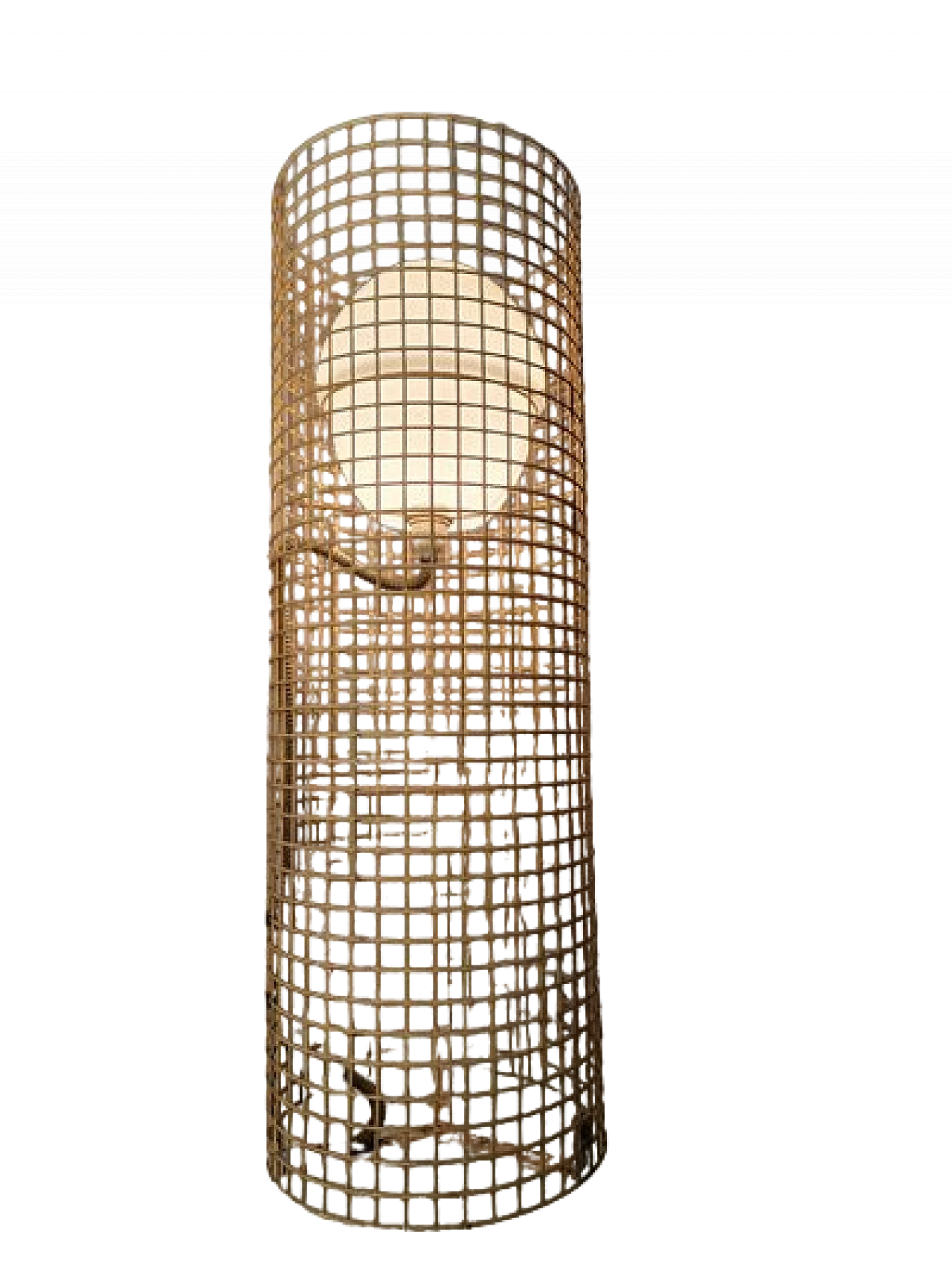 Floor lamp 1102 in gilded iron by Gino Sarfatti for Arteluce, 1950s 14