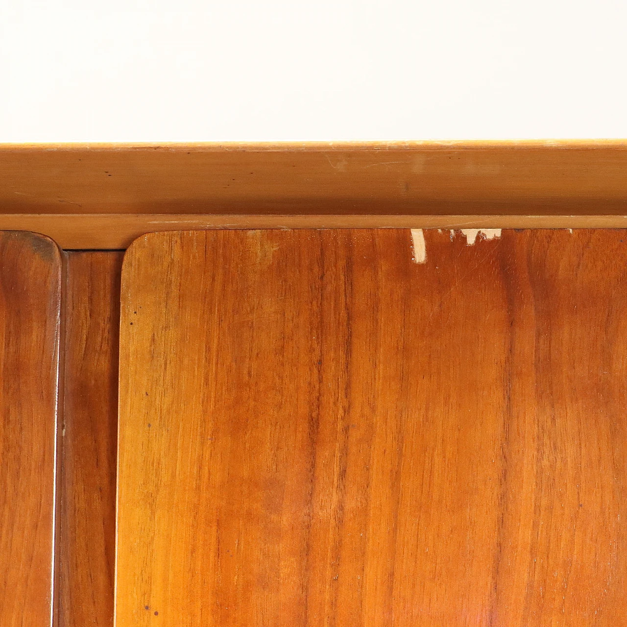 Mahogany veneered wooden wardrobe, 1960s 7