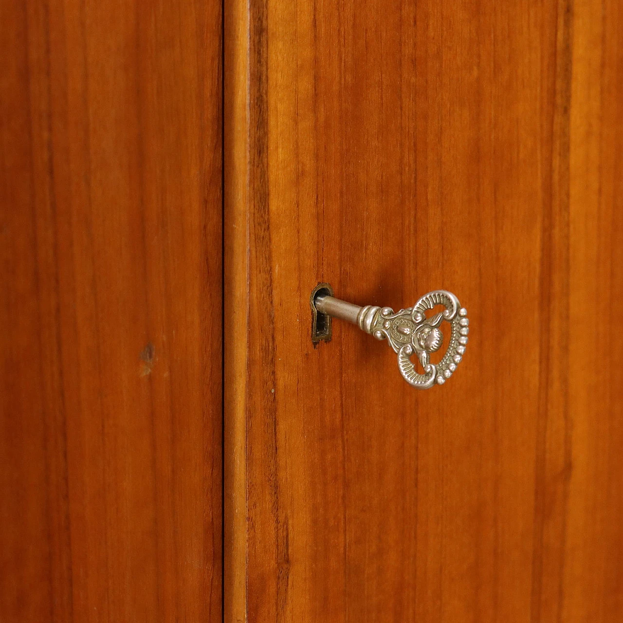 Mahogany veneered wooden wardrobe, 1960s 8
