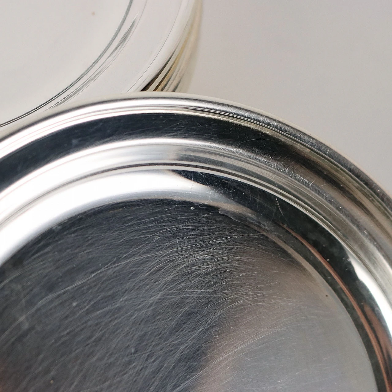 12 Piattini sottobicchiere in argento di Manifattura Mugnai Firenze, anni '70 4