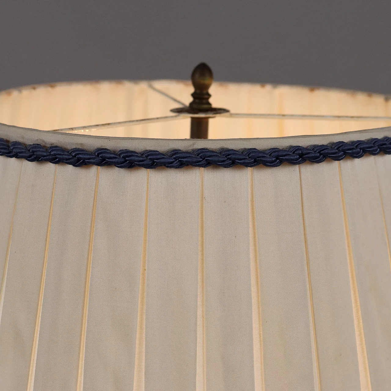 Lampada da tavolo in porcellana cinese, anni '90 4