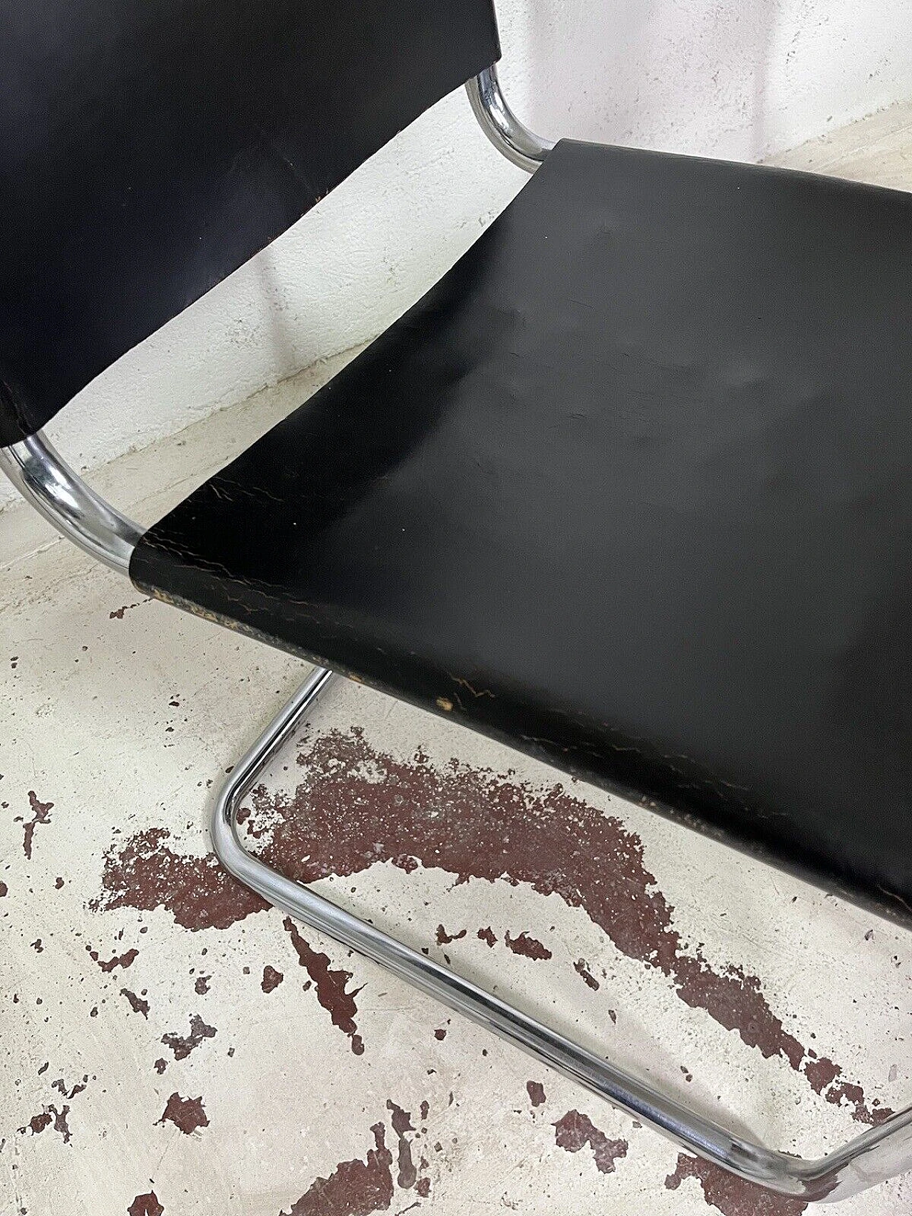 4 S33 Cantilever chairs by Mart Stam for Gavina, 1970s 9