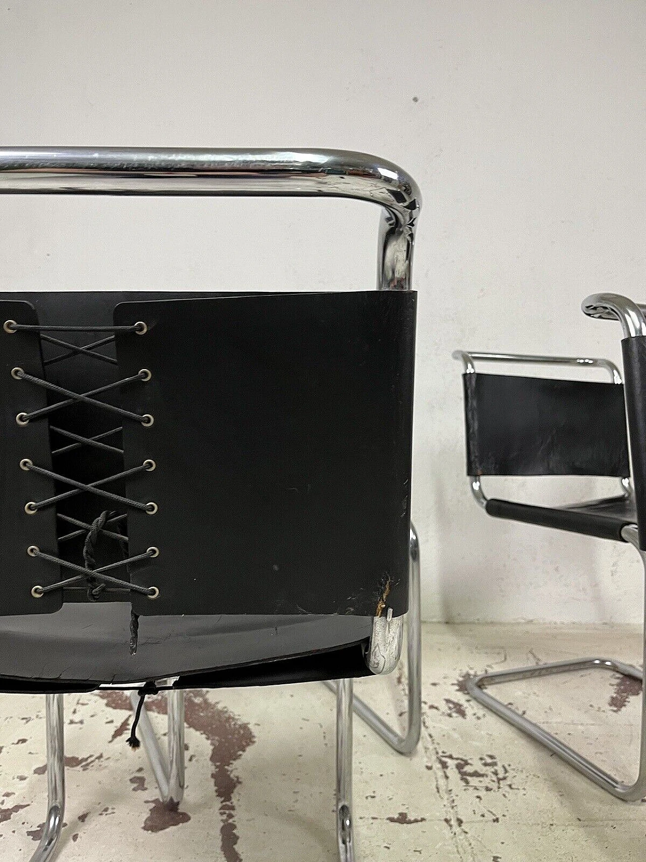 4 S33 Cantilever chairs by Mart Stam for Gavina, 1970s 20