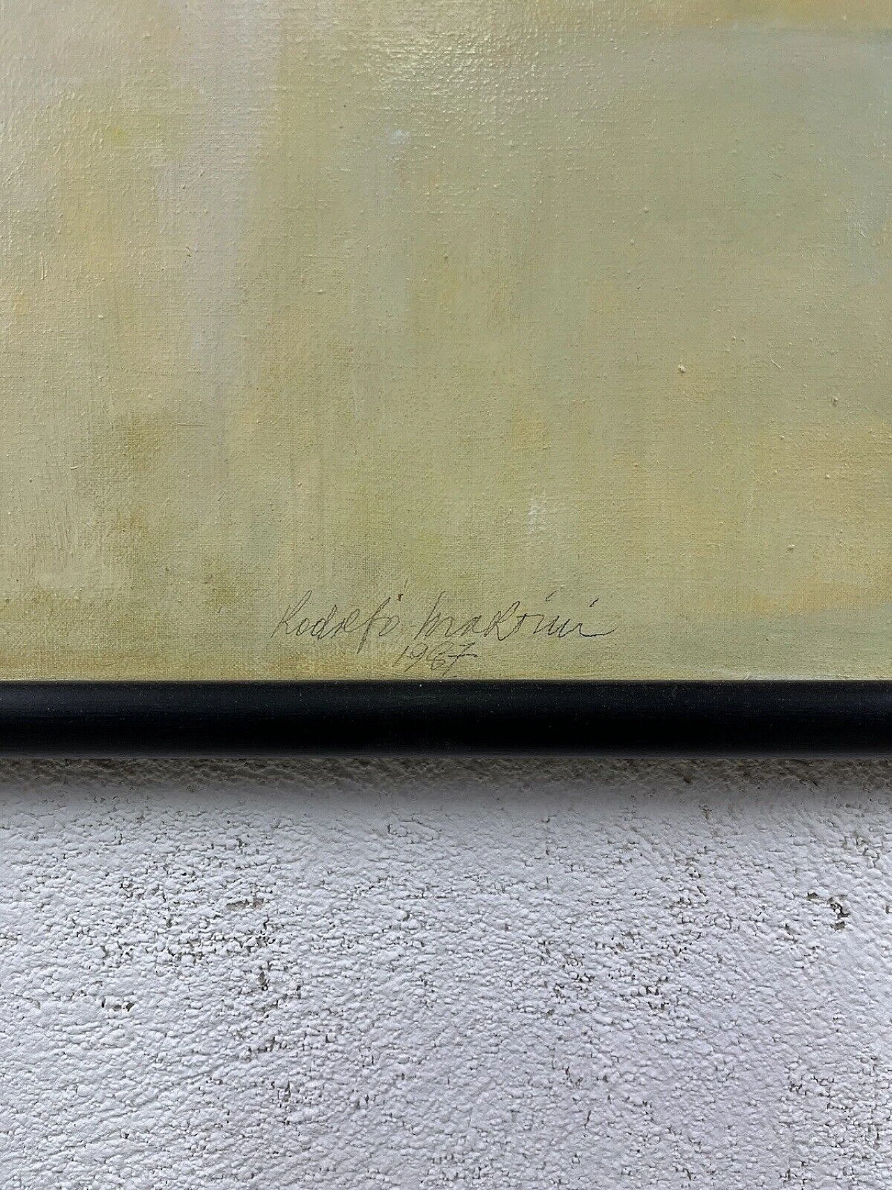 Rodolfo Martini, Bowmore, oil painting on canvas, 1987 10