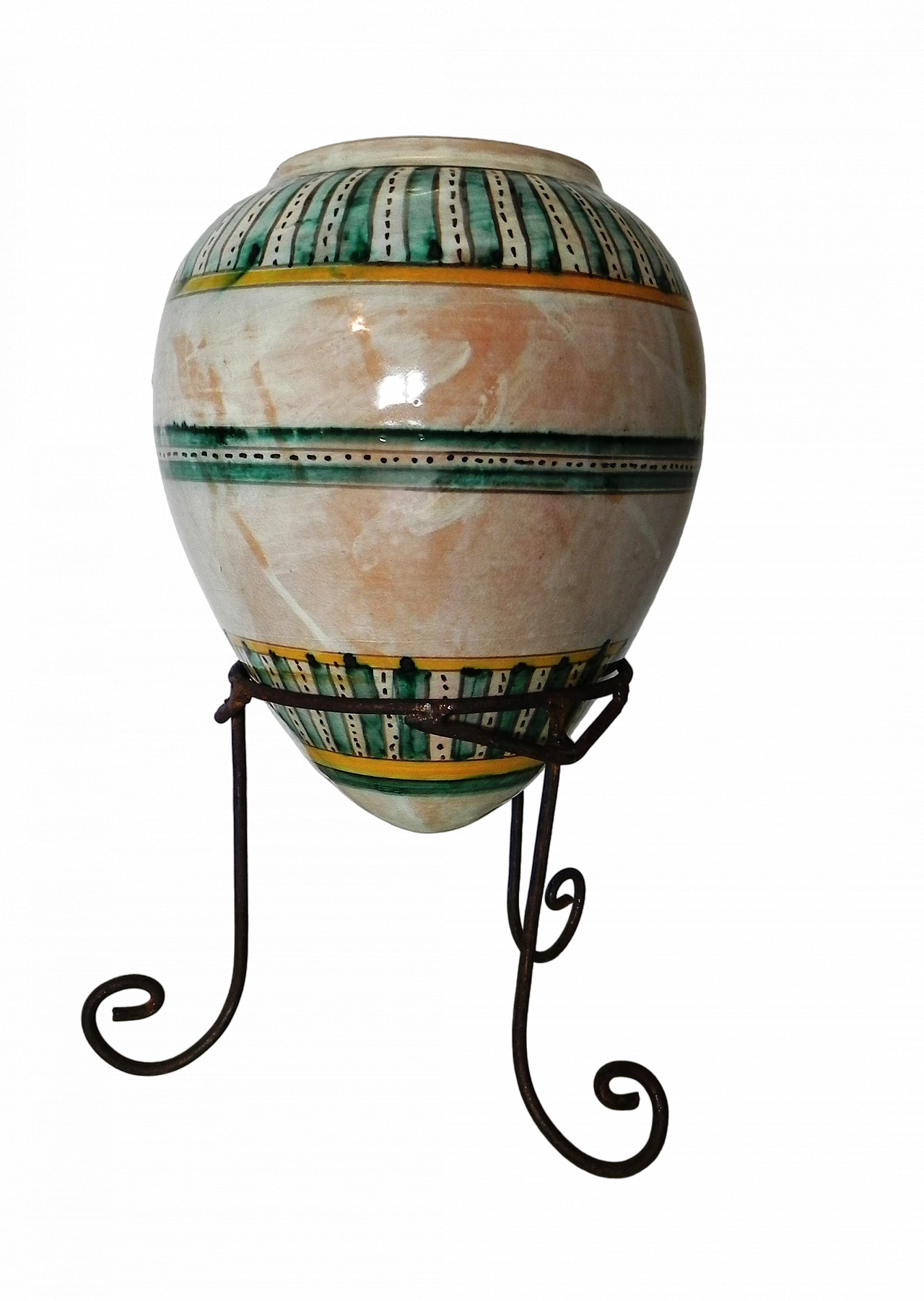 Ceramic amphora vase, 1970s 11