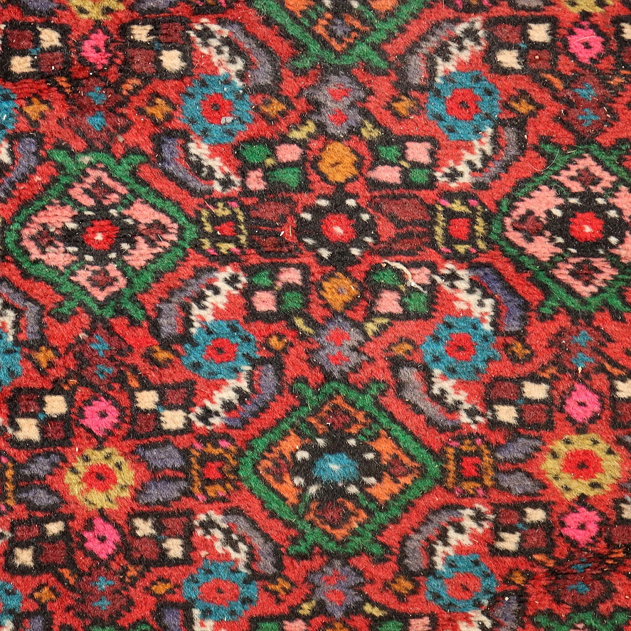 Tappeto Mehraban iraniano in cotone e lana 4