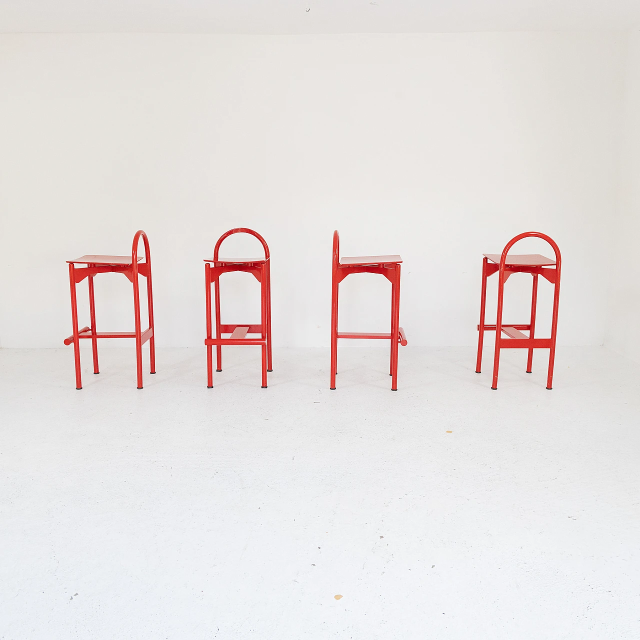 4 Tabù stools by Gigi and Pepe Tanzi for Pozzi & Verga, 1980s 2