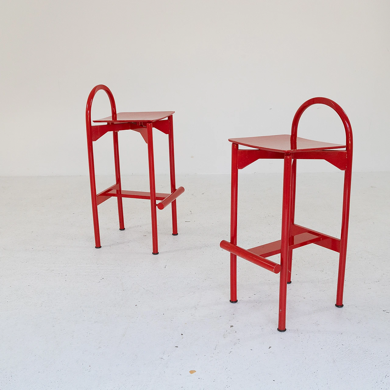 4 Tabù stools by Gigi and Pepe Tanzi for Pozzi & Verga, 1980s 9