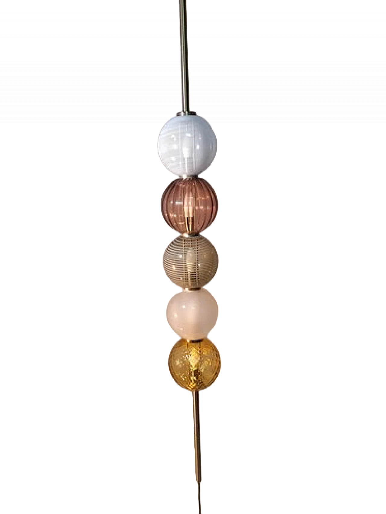 Abaco ceiling lamp by M. Guggisberg & P. Baldwin for Venini, 2000s 15