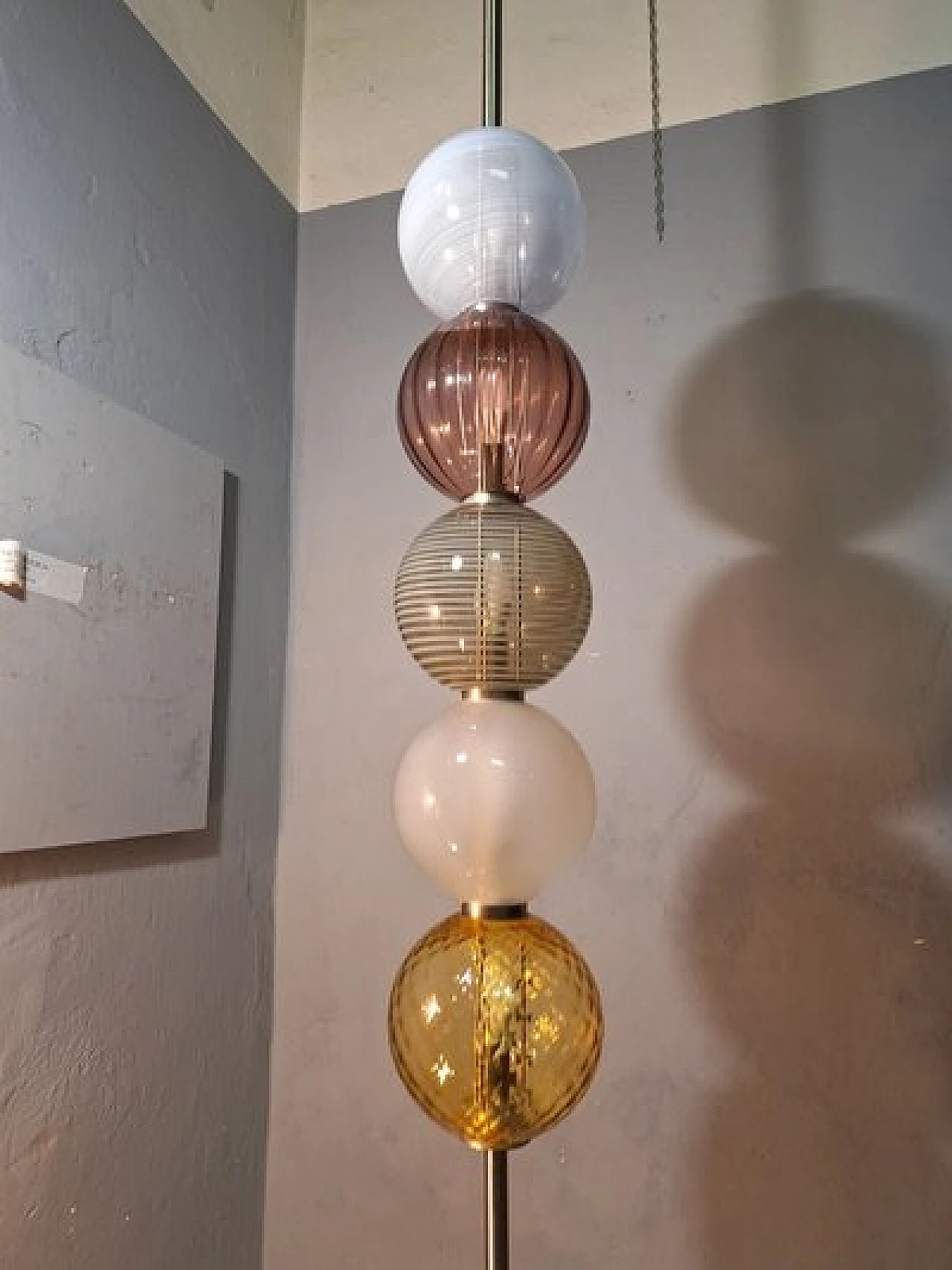 Abaco chandelier by M. Guggisberg & P. Baldwin for Venini, 2007 3