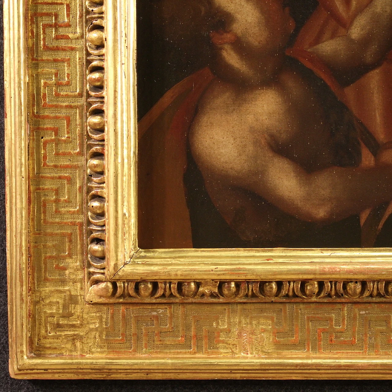 Madonna col bambino e San Giovannino, olio su tela, '600 8