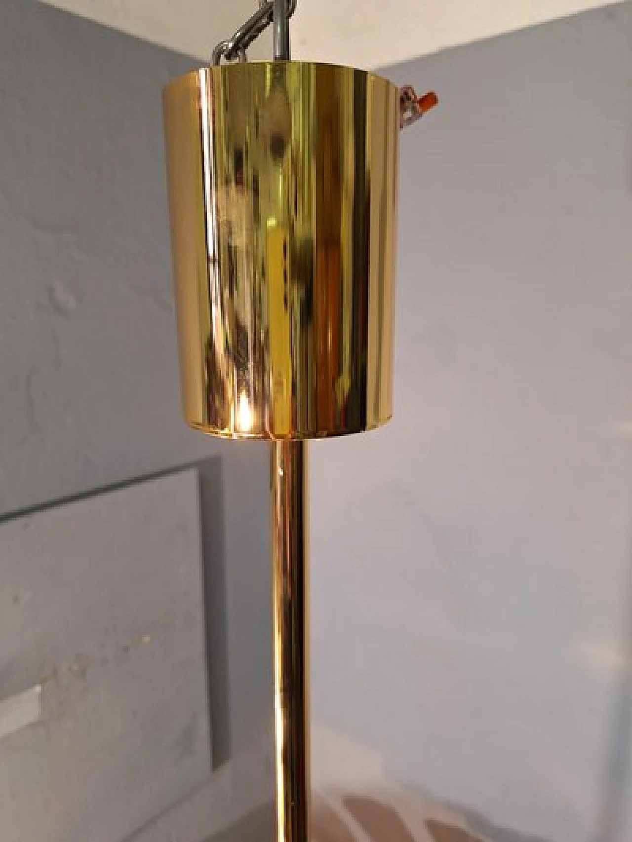Brass chandelier by Alain Delon, 2000s 16