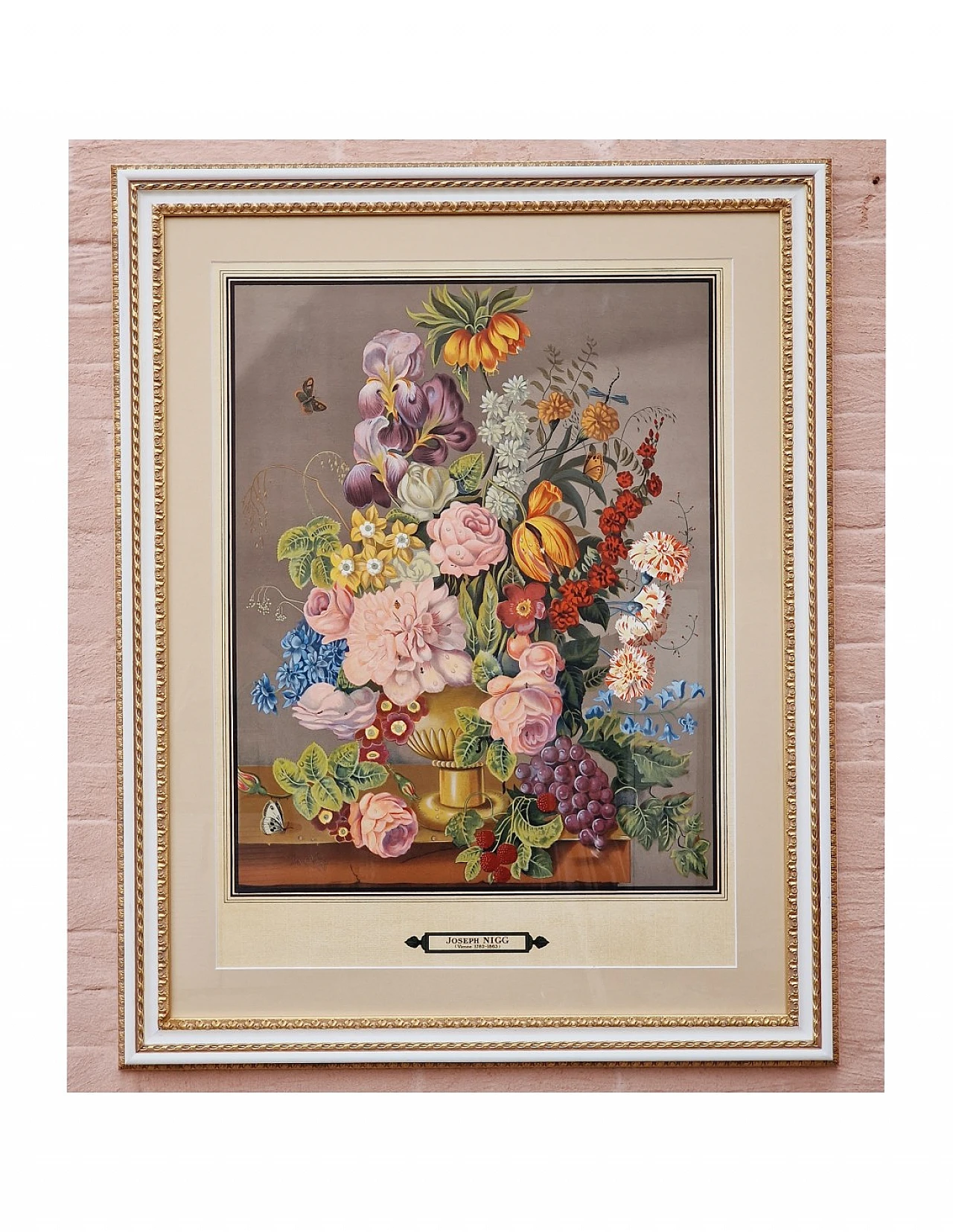 Joseph Nigg, Bouquet de Fleurs, lithography, 1960s 14