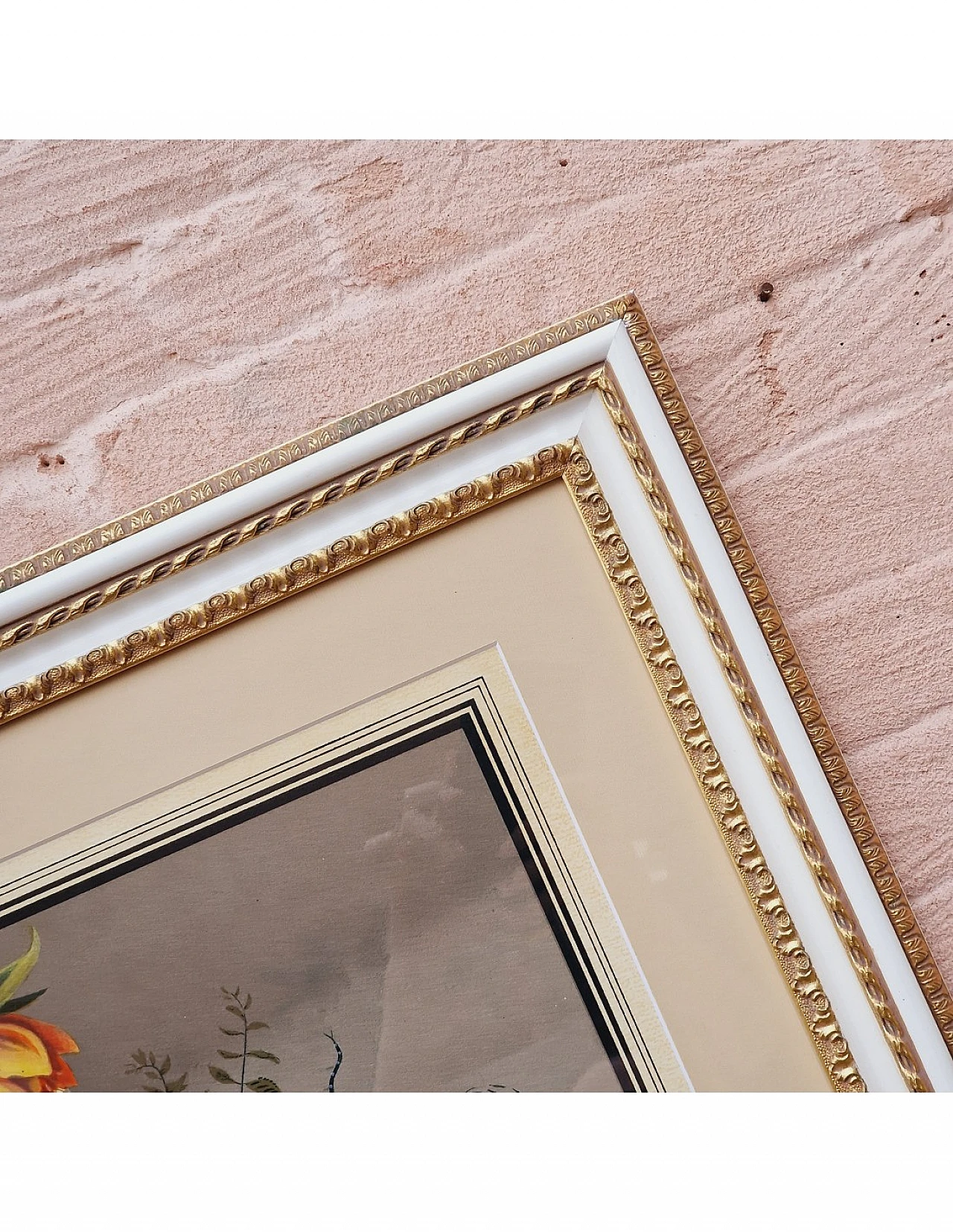 Floral composition, Japanese print, 1950s 5