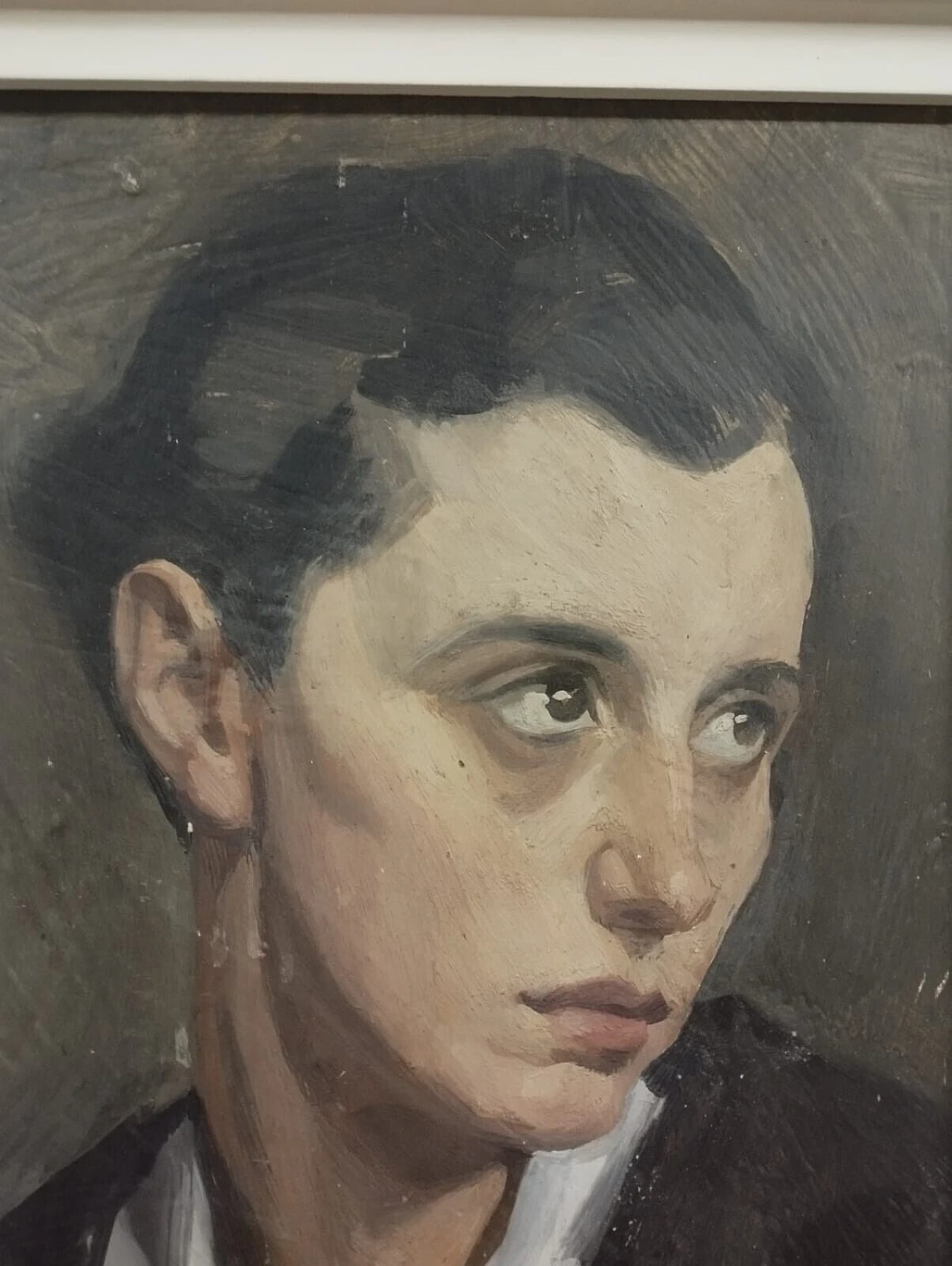Gino Borsato, ritratto, dipinto a olio su cartone, 1927 7
