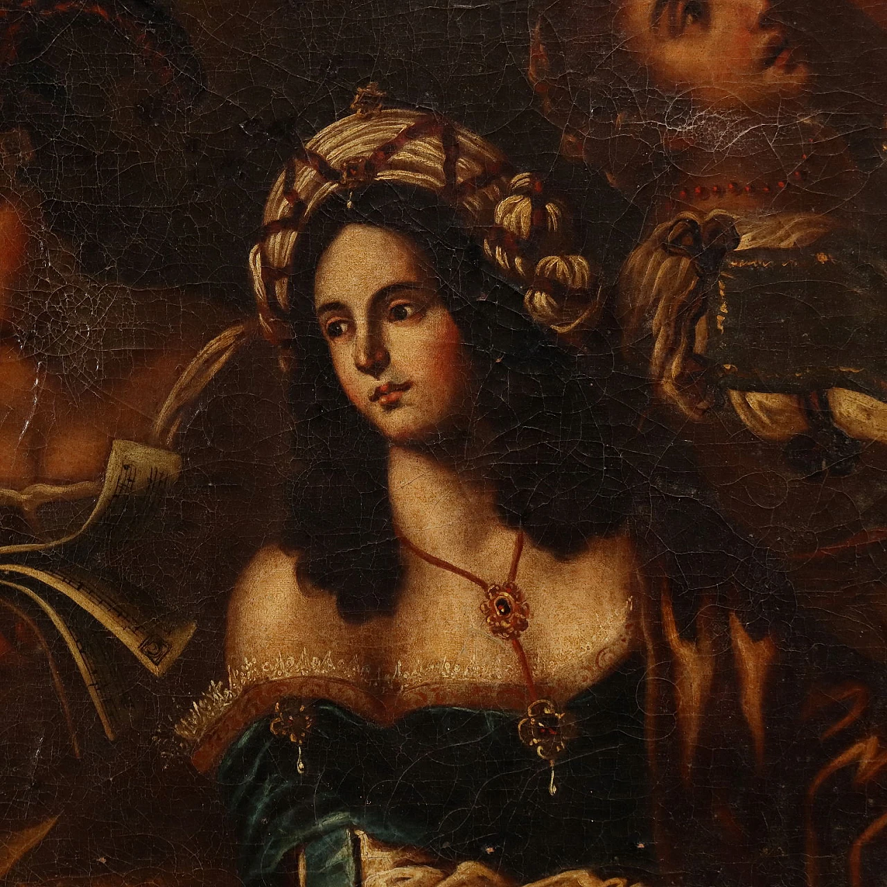Allegory of the Arts, oil on canvas, 17th century 3