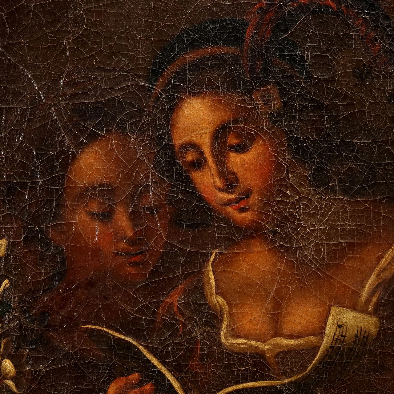 Allegory of the Arts, oil on canvas, 17th century 4
