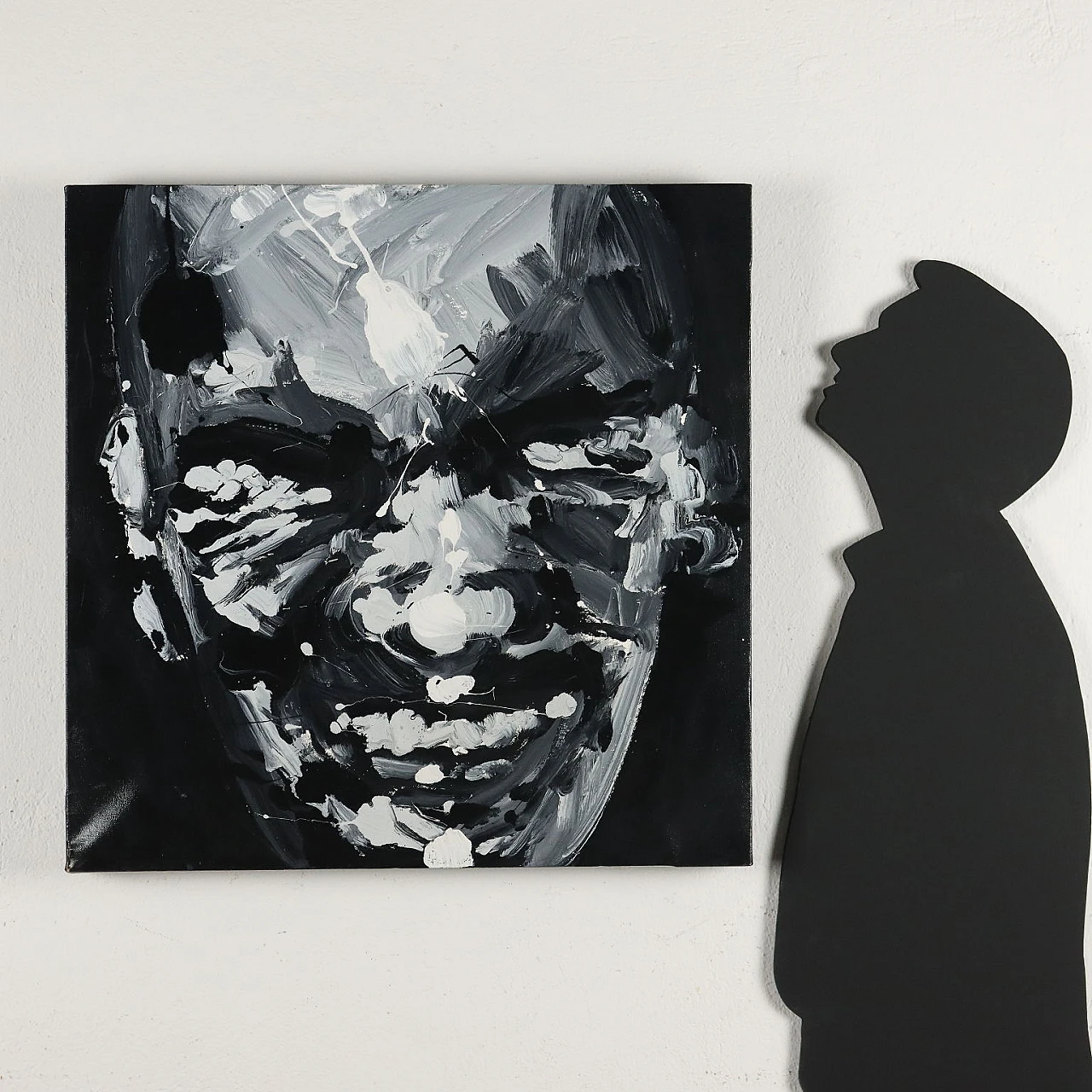 Roberto Coda Zabetta, Senza titolo, dipinto a smalti su tela, 2004 2