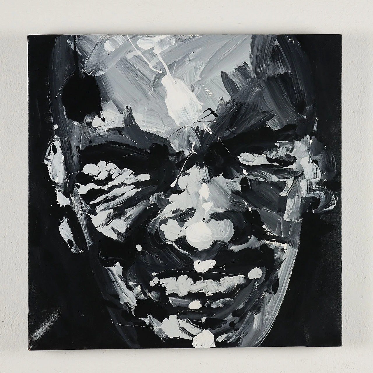 Roberto Coda Zabetta, Senza titolo, dipinto a smalti su tela, 2004 3