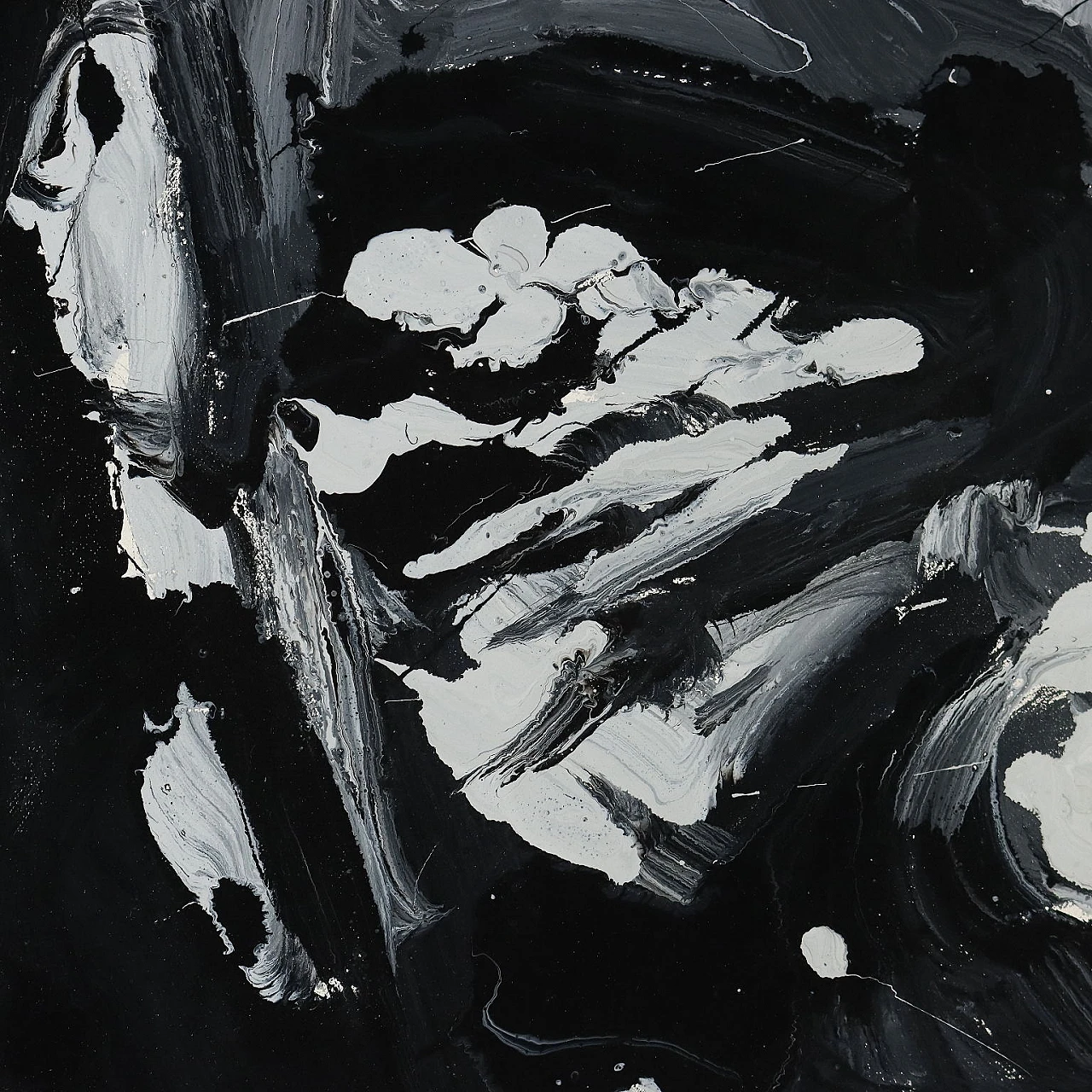 Roberto Coda Zabetta, Senza titolo, dipinto a smalti su tela, 2004 4