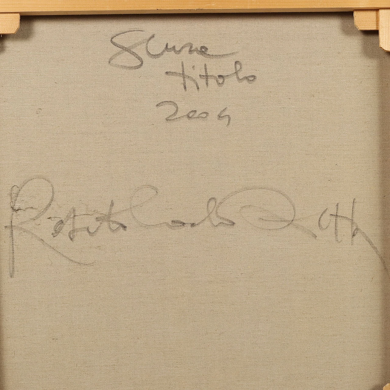 Roberto Coda Zabetta, Senza titolo, dipinto a smalti su tela, 2004 9