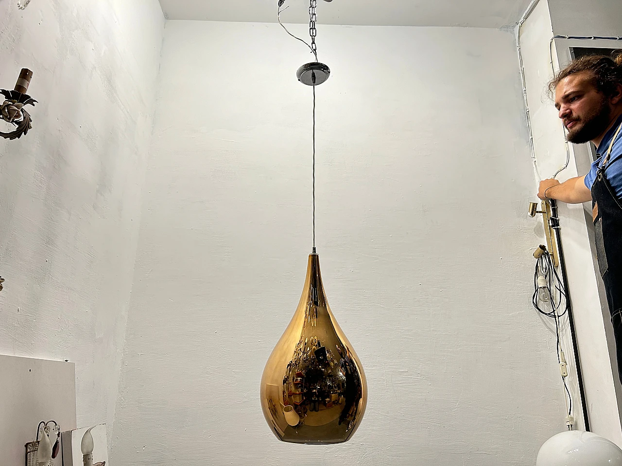 Lampada a sospensione Zoe di Pietro Tucci, anni 2000 4