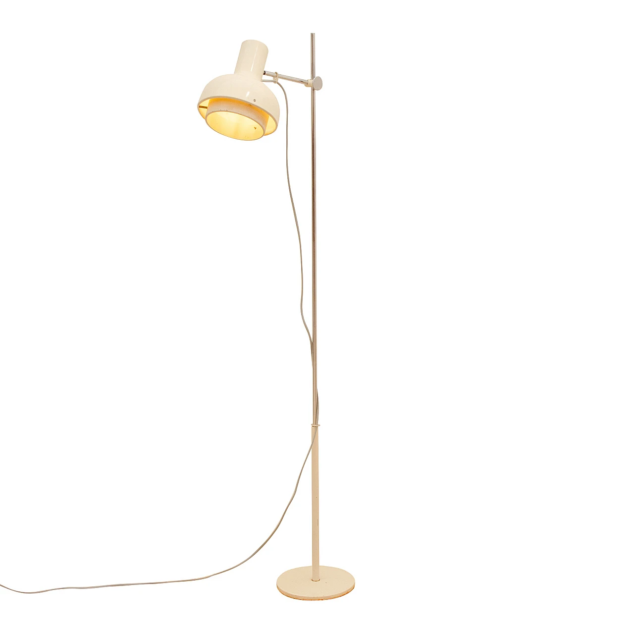 Adjustable metal floor lamp by Josef Hurka, 1970s 1