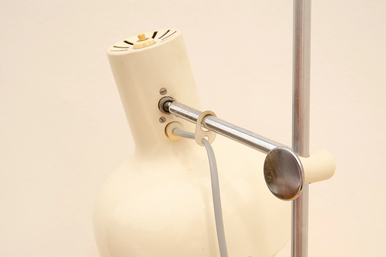 Adjustable metal floor lamp by Josef Hurka, 1970s 14