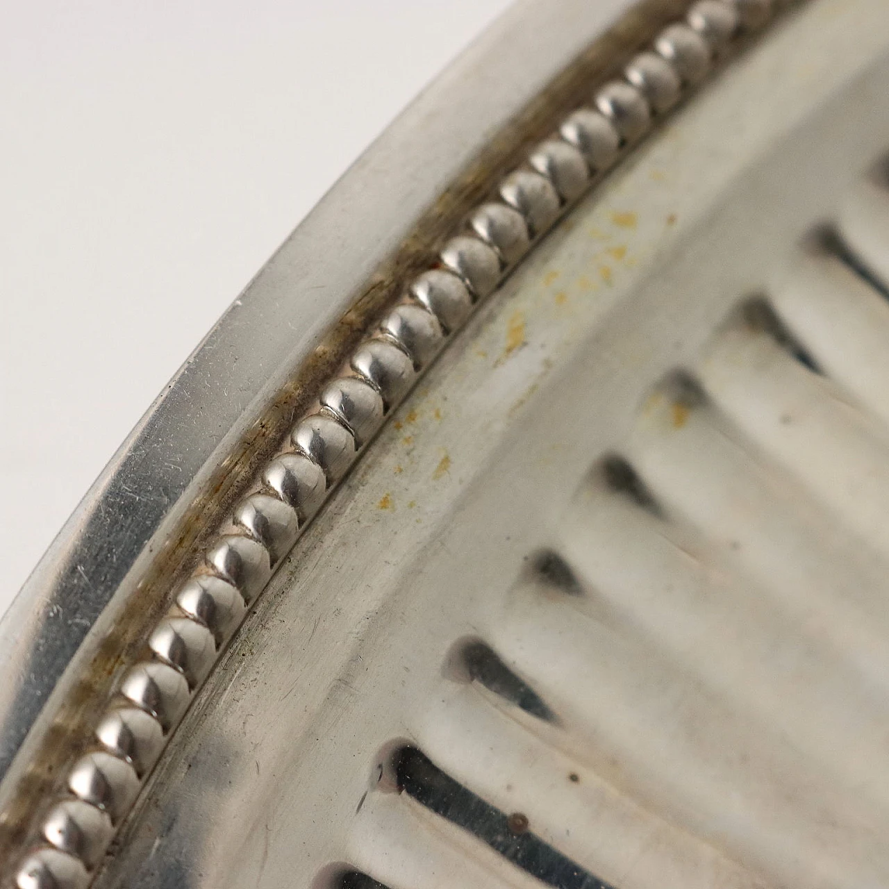 Silver tray by Giovanni Mascheroni, 1970s 5