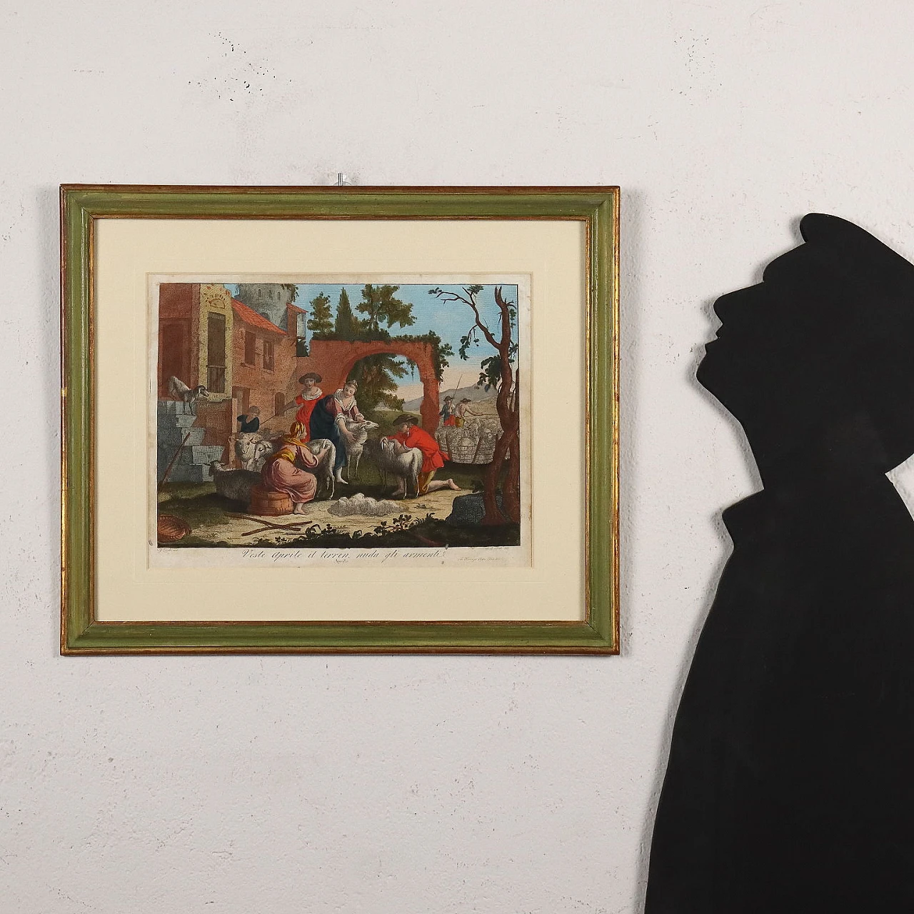 Giovanni Battista Cecchi, 12 acqueforti mesi dell'anno, '700 2