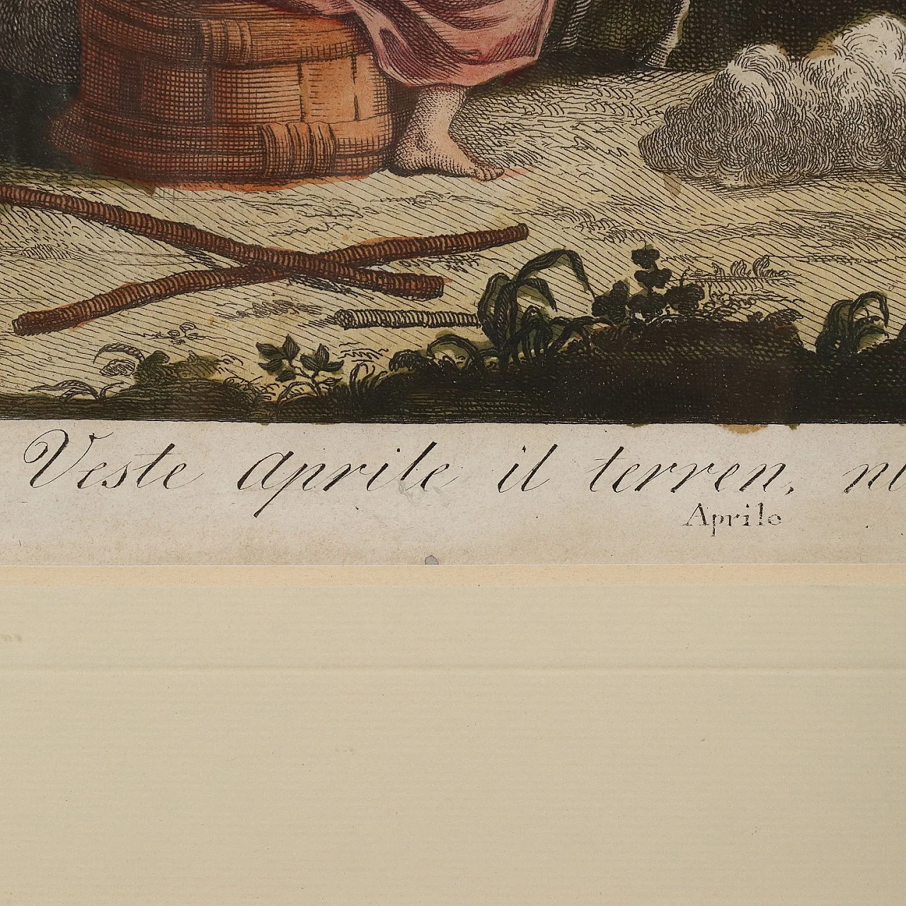 Giovanni Battista Cecchi, 12 acqueforti mesi dell'anno, '700 4