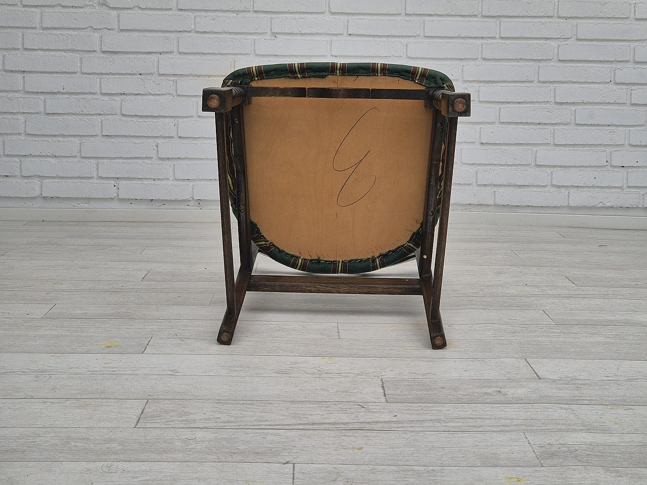 4 Sedie da pranzo danesi in legno di quercia, anni '70 15