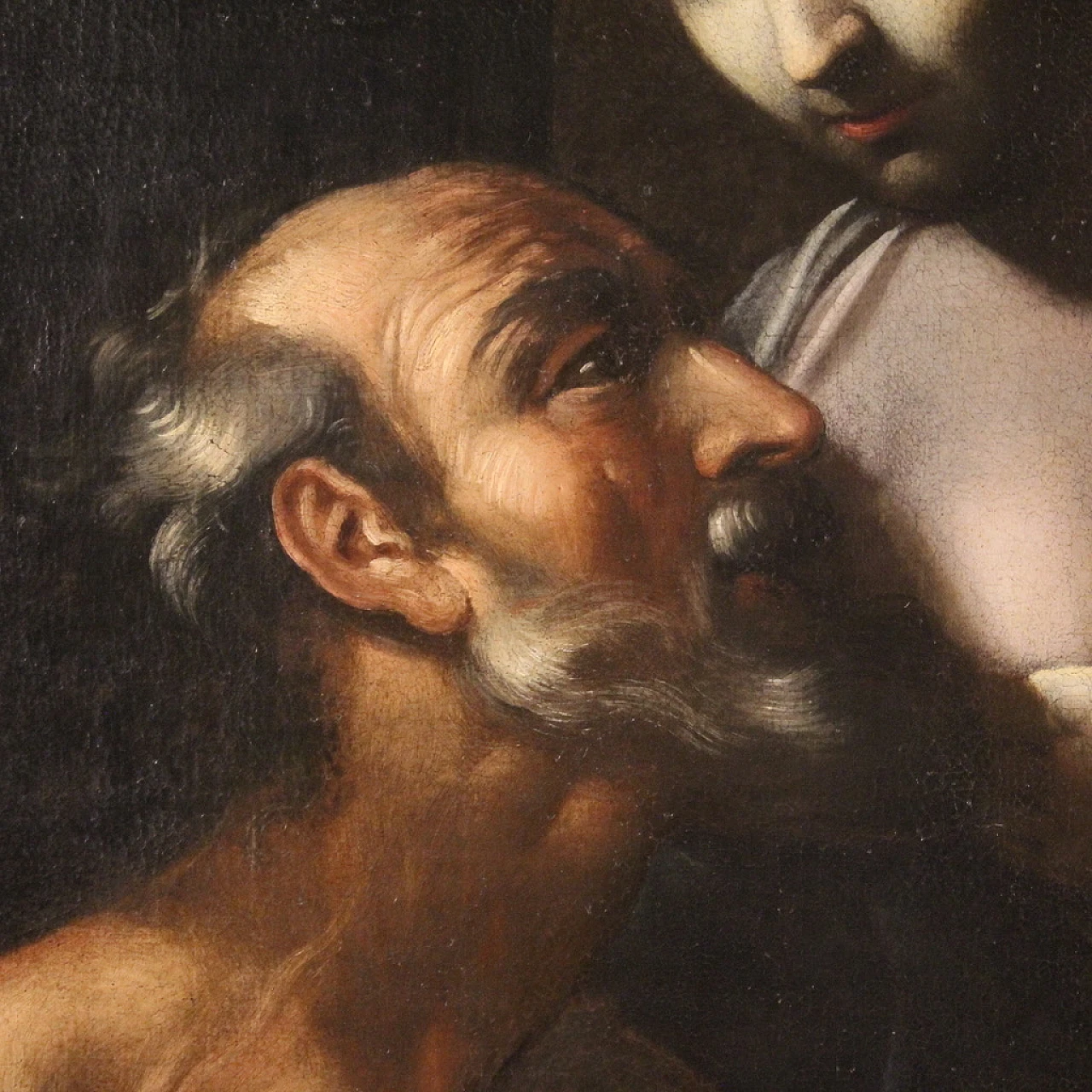 Pero e il padre Cimone, olio su tela, '600 4