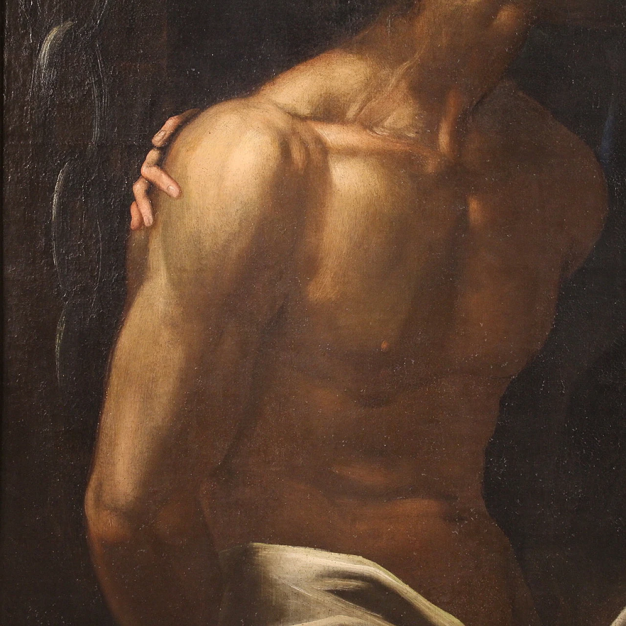 Pero e il padre Cimone, olio su tela, '600 10