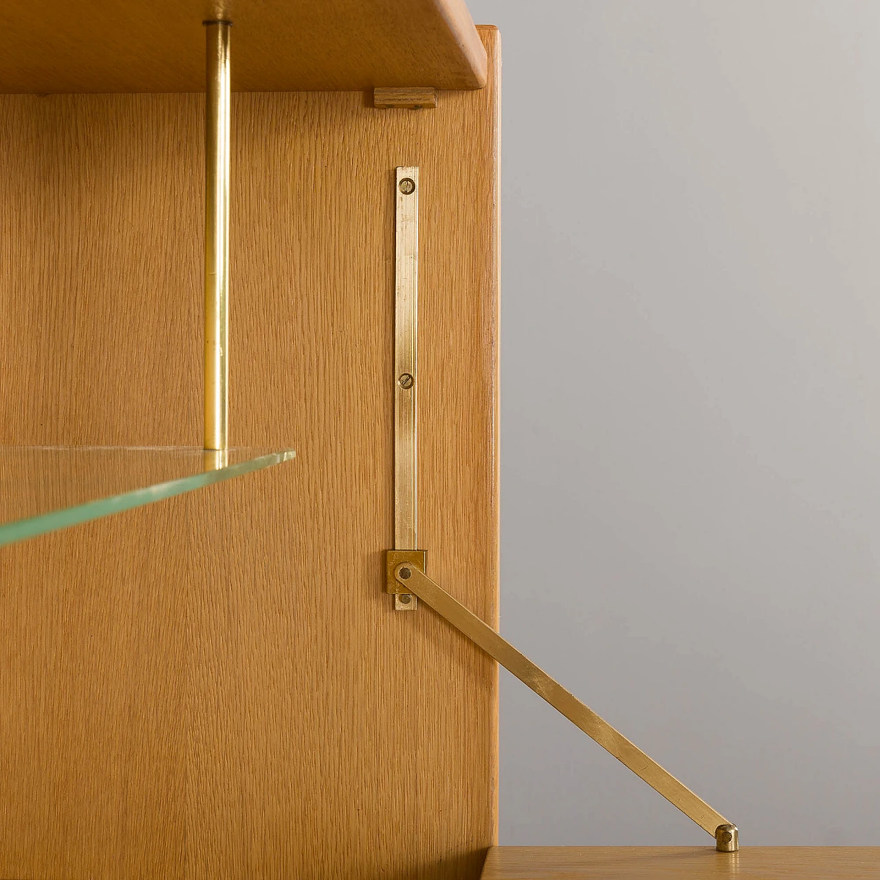 Libreria in rovere a due campate di Sven Andersen, anni '60 12