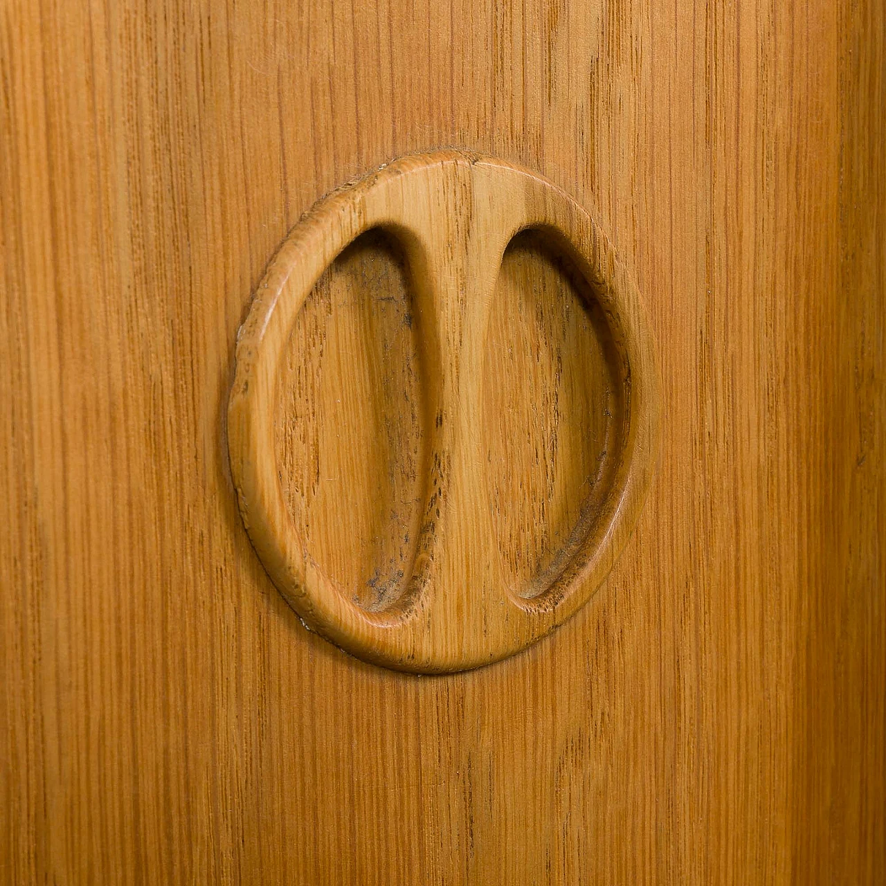 Libreria in rovere a due campate di Sven Andersen, anni '60 15