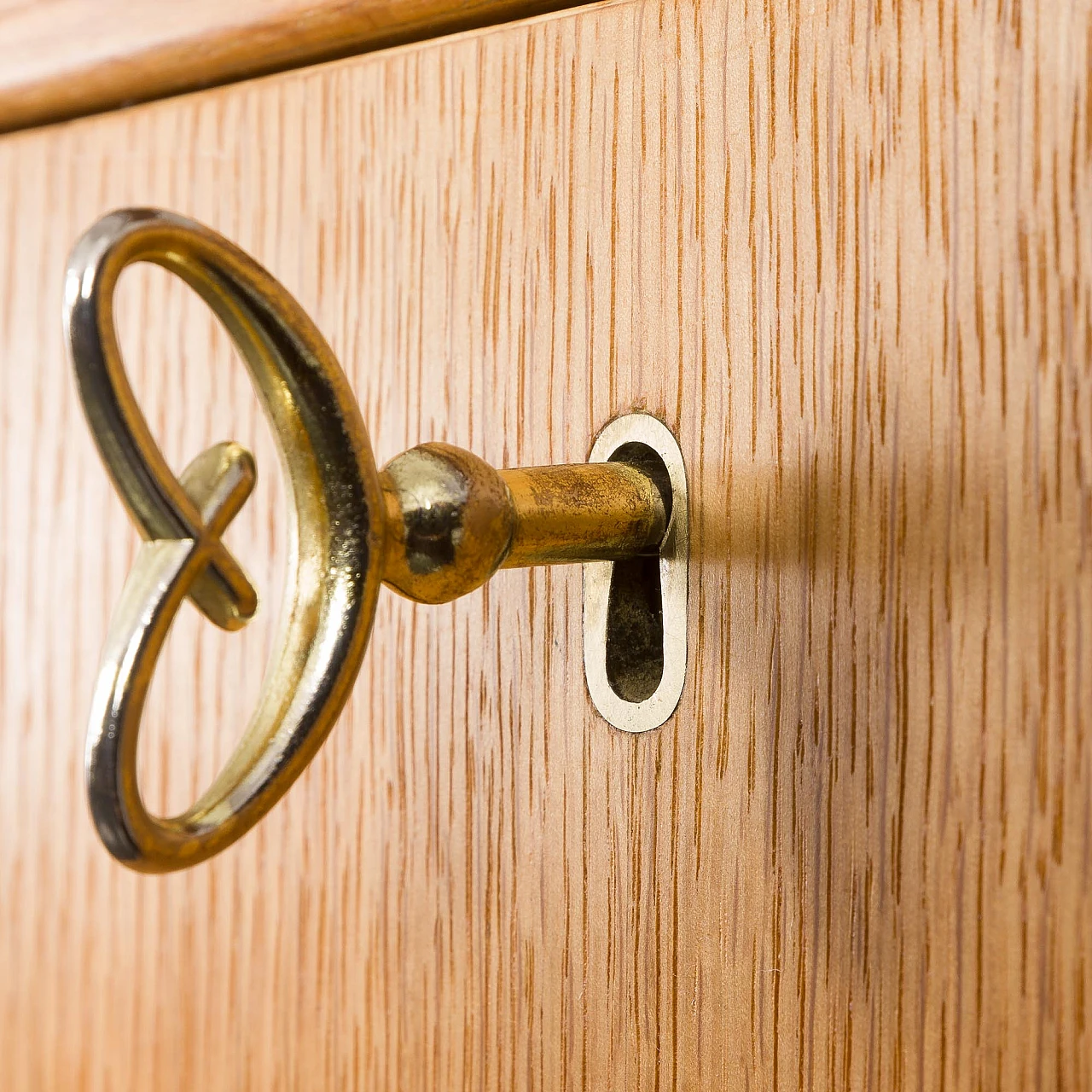 Libreria in rovere a due campate di Sven Andersen, anni '60 19