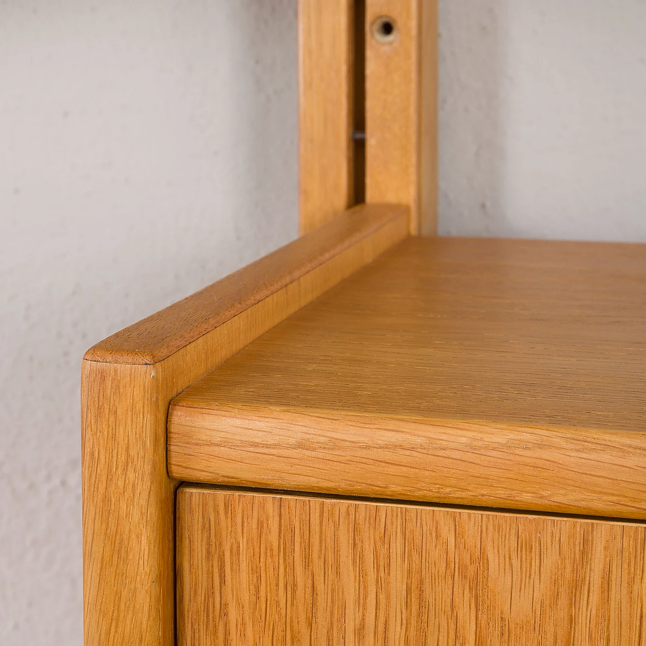 Libreria in rovere a due campate di Sven Andersen, anni '60 20