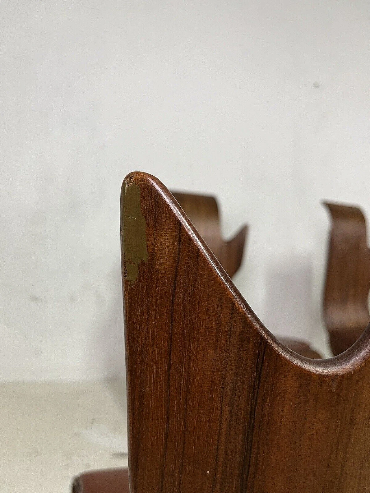 6 Sedie Fiamma di Dante Latorre per Pozzi & Verga, anni '60 18