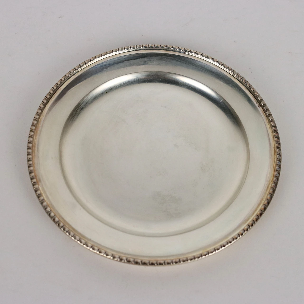 6 Piatti da dessert in argento di Dabbene Milano 4