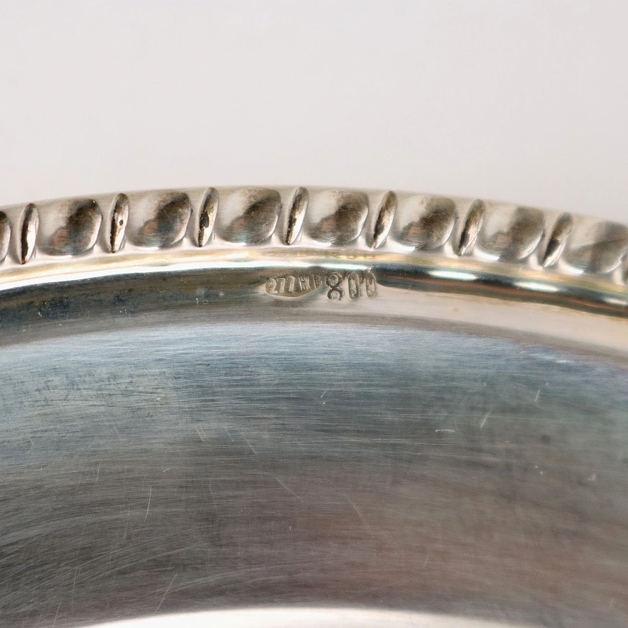 6 Piatti da dessert in argento di Dabbene Milano 6