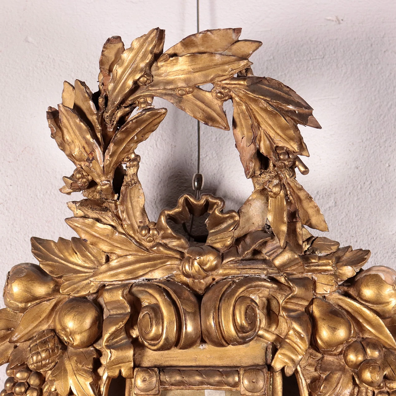 Gilded wooden barometer by Fiorone, 18th-century 6