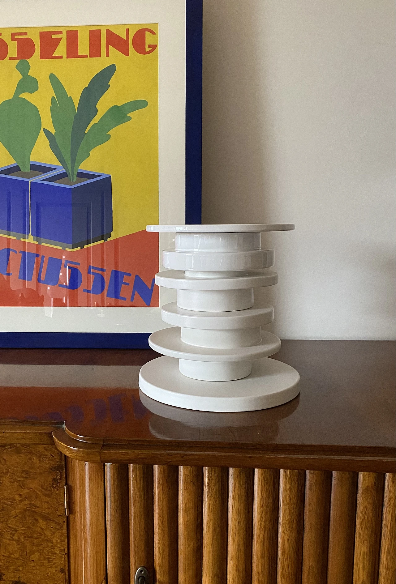 Ceramic flower vase by Kengo Kuma for Bitossi, 2021 2