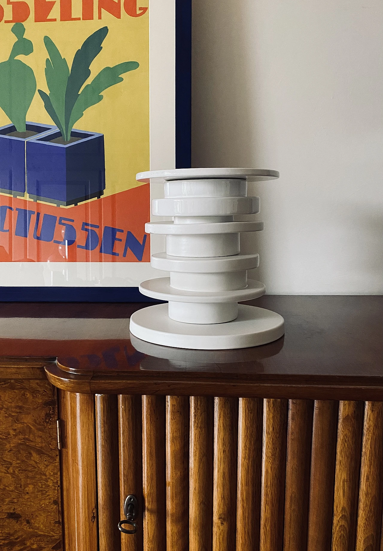 Ceramic flower vase by Kengo Kuma for Bitossi, 2021 3