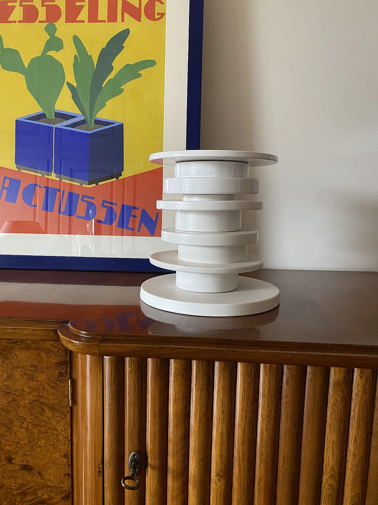 Ceramic flower vase by Kengo Kuma for Bitossi, 2021 4