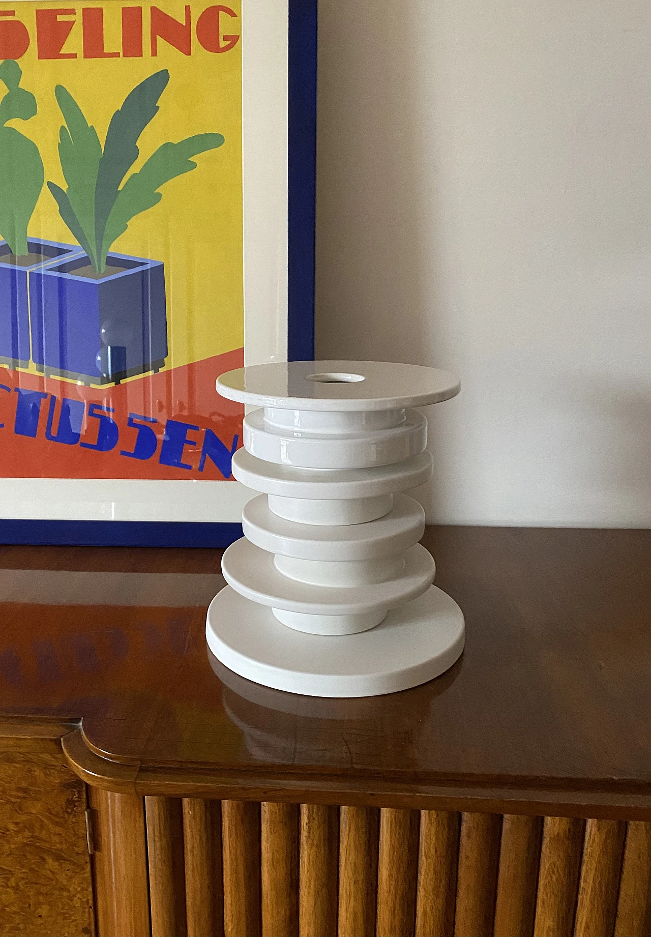 Ceramic flower vase by Kengo Kuma for Bitossi, 2021 5