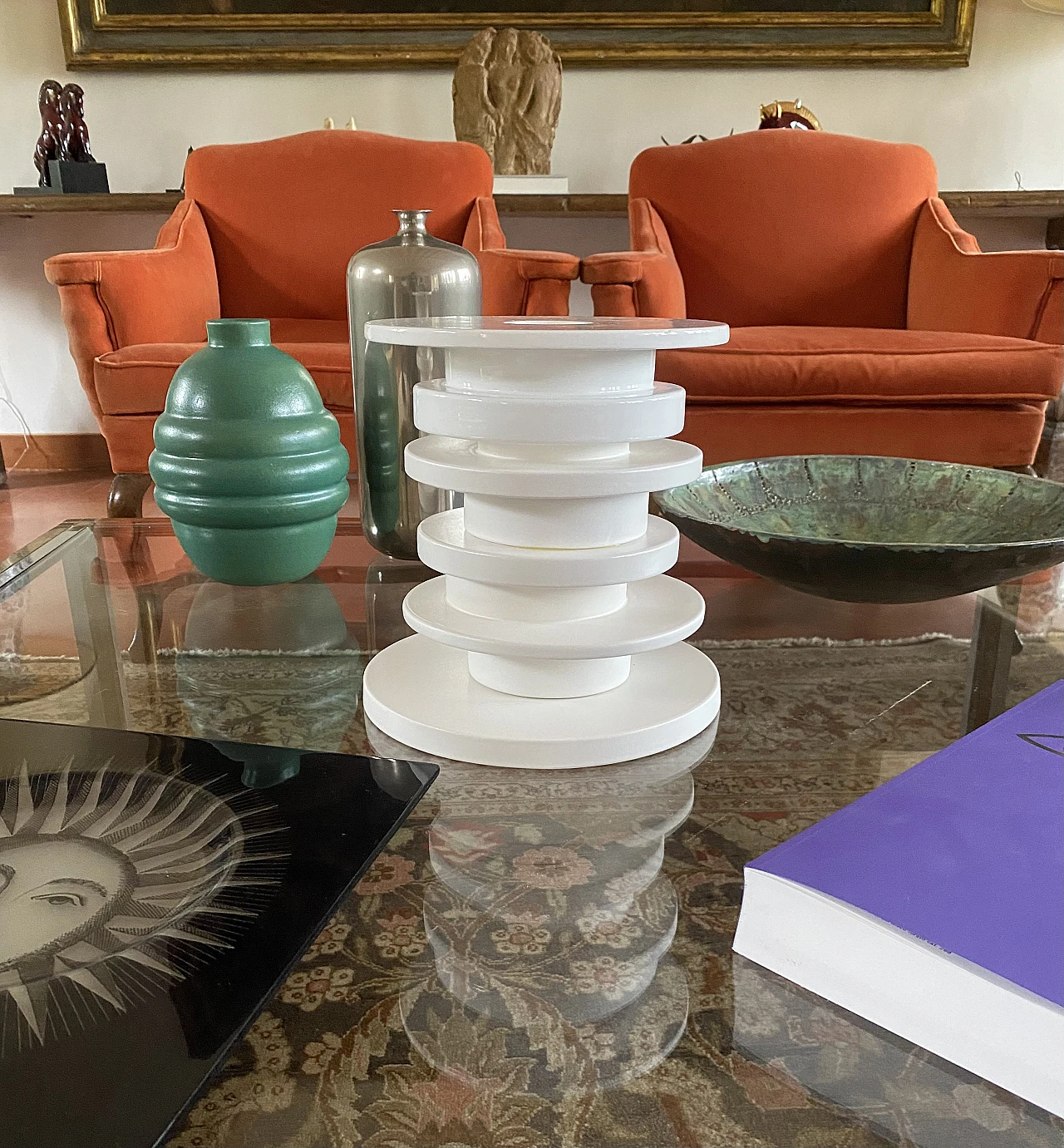 Ceramic flower vase by Kengo Kuma for Bitossi, 2021 7